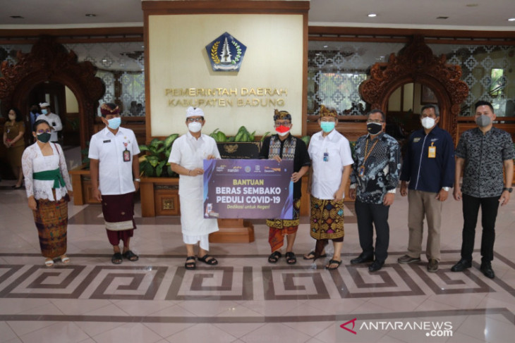 Pemkab Badung terima bantuan beras dari BI Bali